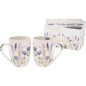 Darčeková súprava 2 porcelánových hrnčekov Letná lúka 350 ml vyobraziť