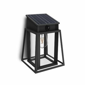 Philips Lysin UltraEfficient solárne LED svietidlo so senzorom čierna, 3, 2 W, 500 lm, 2700 K vyobraziť