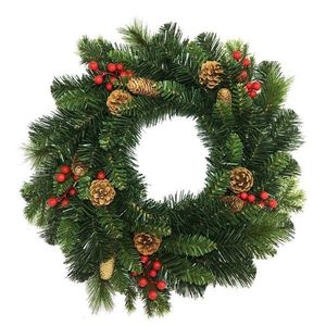 Vianočný veniec Savona zelená, pr. 50 cm vyobraziť