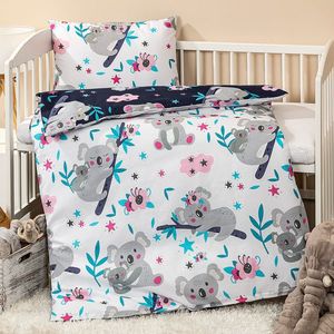 4Home Bavlněné povlečení Koala friend , 100 x 135 cm, 40 x 60 cm vyobraziť