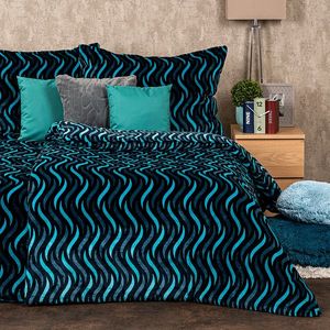 4Home Obliečky Wave mikroflanel, 140 x 220 cm, 70 x 90 cm vyobraziť