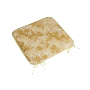 Bellatex Sedák Adela hladký Hadia koža hnedá, 40 x 40 cm vyobraziť