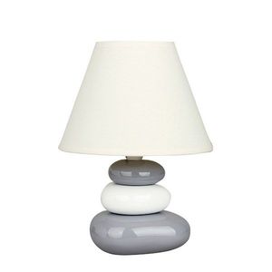 Stolná lampa Salem, bielo-šedá, Rabalux 4948 vyobraziť