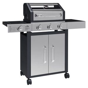 Cattara Plynový pojazdný gril Window, 117, 5 x 49 x 116 cm vyobraziť