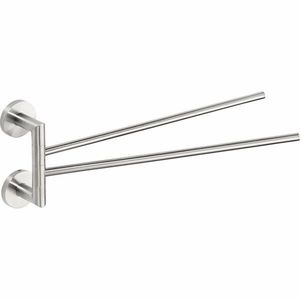 SAPHO XS405 X-Steel otočný držiak na uteráky dvojitý 42 cm, nehrdz. oceľ vyobraziť