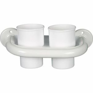 AQUALINE 8007 držiak téglikov, biela vyobraziť