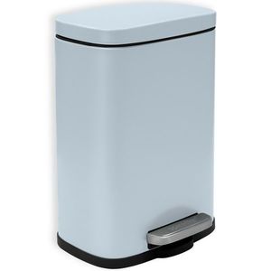 Spirella pedálový odpadkový kôš Akira 5 l, matná ľadovo modrá vyobraziť