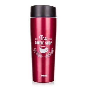 Banquet Termohrnček COFFEE 350 ml, vínová vyobraziť