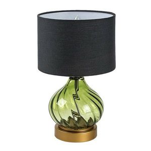 Rabalux 74033 dekoratívna stolná lampa Pirelo, E14, 1x max. 25W, fľaškovo zelená vyobraziť