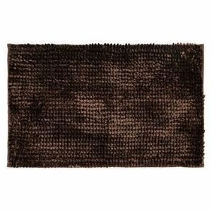 Bo-ma Kúpeľňová predložka Ella micro tmavohnedá, 40 x 50 cm vyobraziť
