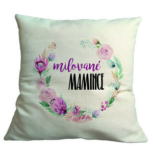 Bohemia Gifts Obliečka na vankúš Mamince, 40 x 40 cm vyobraziť