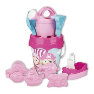 Veľká sada na piesok s kanvičkou Pirátky vyobraziť