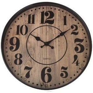 Nástenné hodiny Smoke, pr. 30, 5 cm, plast vyobraziť