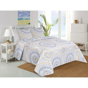 Jahu Prehoz na posteľ Mandala, 220 x 240 cm, 2x 45 x 45 cm vyobraziť