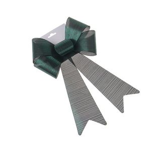 Vianočná mašľa 23 x 38 cm, zelená, 23 cm vyobraziť