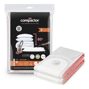 Compactor 2-dielna sada vákuových úložných vriec Bag Aspispace L, 80 x 100 cm, L vyobraziť