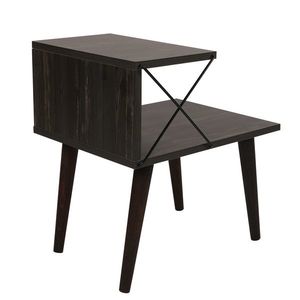 Nočný stolík Cross Dark Brown vyobraziť