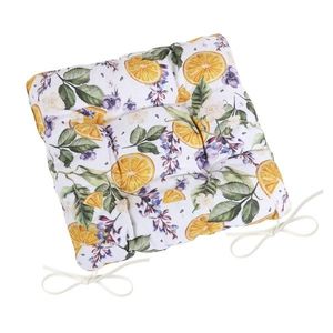 Bellatex Sedák DITA prešívaný Pomaranč, 40 x 40 cm vyobraziť