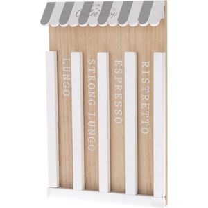 Drevený zásobník na kapsule Coffee Shop, 19 x 30 cm vyobraziť