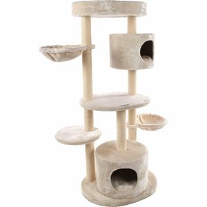 Flamingo Škrabadlo pre mačky INGA, béžová, 103 x 50 x 142 cm vyobraziť