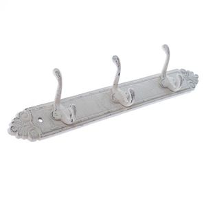 Liatinový vešiak Enfeite biela, 43 x 7 cm vyobraziť