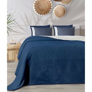 Deka Twin modrá & krémová, 200 x 220 cm vyobraziť