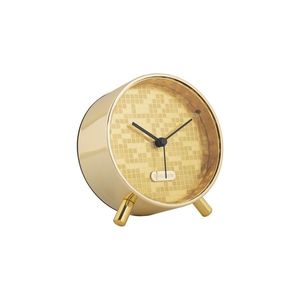 Karlsson 6004GD dizajnový budík zlatá, pr. 11 cm vyobraziť