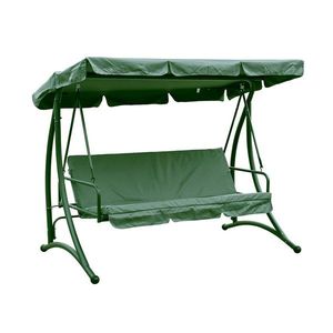 HAPPY GREEN Záhradná hojdačka / lôžko RIVERA, tmavozelená vyobraziť