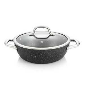 TESCOMA panvica hlboká PRESIDENT Stone s pokrievkou ø 24 cm , 24 cm vyobraziť