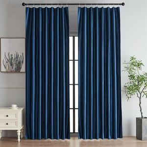 4Home Zatemňovací záves s krúžkami Cairo tmavomodrá, 150 x 250 cm vyobraziť