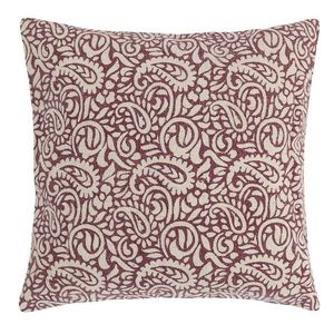 Bellatex Obliečka na vankúšik Paula Kašmír bordó, 45 x 45 cm vyobraziť