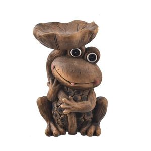 InDecor Keramické napájadlo pre vtáčiky žaba Rona, 25 x 21 x 39 cm vyobraziť