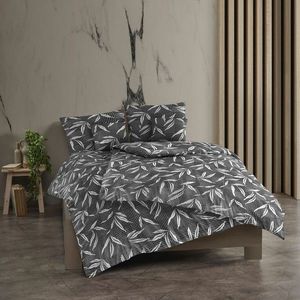 Kvalitex Bavlnené obliečky Osaka sivá, 140 x 200 cm, 70 x 90 cm vyobraziť