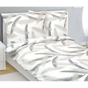 Bellatex Flanelové obliečky Pierko, 140 x 220 cm, 70 x 90 cm vyobraziť