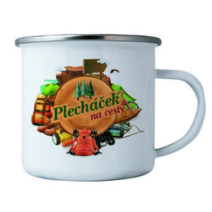 Bohemia Gifts Plechový hrnček - Na cesty, 350 ml vyobraziť