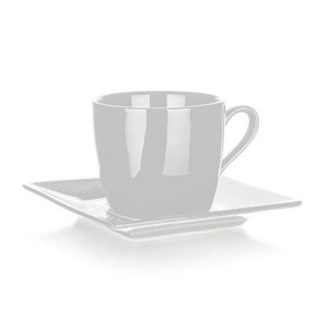 Banquet Šálka s podšálkou MITO, 220 ml, biela vyobraziť