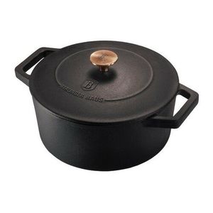 Berlinger Haus Liatinový hrniec s pokrievkou Black Rose Rose Collection, 20 cm vyobraziť