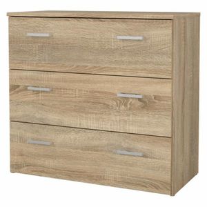 Komoda GARBO 3, dub Sonoma vyobraziť