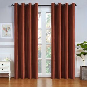 4Home Zatemňovací záves Manila tehlová, 150 x 250 cm vyobraziť