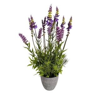 Umelá Levanduľa v kvetináči, 43 cm vyobraziť