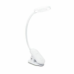 Philips 8720169194397 stolná LED lampa s klipom Forys, biela, 1x 5 W 200lm 4000K IP20 vyobraziť