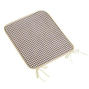 Bellatex Sedák Berta hladký Kocka hnedá, 40 x 40 cm vyobraziť