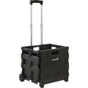 Keeeper Skladací nákupný vozík Olli 65 l Black, 65 l vyobraziť