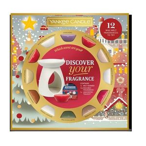 Yankee Candle Vianočná darčeková súprava Arómalampa + 12 ks vosk vyobraziť