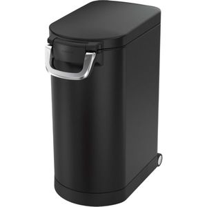 Simplehuman Kontajner na suché krmivo s poistkou 30 l, čierna mat, 30 l vyobraziť
