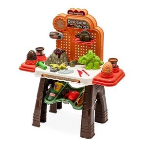 Baby Mix Detský stolík Svet dinosaurov, 58 x 66, 5x 24, 5 cm vyobraziť