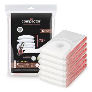 Compactor Súprava vákuových úložných vriec Aspispace L 120 l, 80 x 100 cm, 6 ks vyobraziť