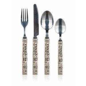 Banquet Sada nehrdzavejúcich príborov s plastovou rukoväťou CAPITAL, 24 ks vyobraziť