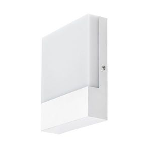 Rabalux 77098 vonkajšie nástenné LED svietidlo Gimone, biela vyobraziť