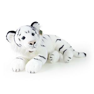 Rappa Plyšový tiger biely, 60 cm ECO-FRIENDLY vyobraziť